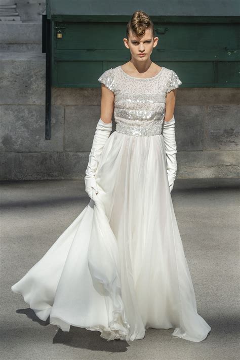 chanel wedding dress 2019|chanel wedding dresses for sale.